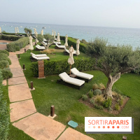 Villa Le Blanc Gran Meliá : jardins en bord de mer