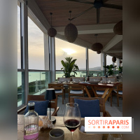 Restaurant La Terraza del Balear du Villa Le Blanc Gran Meliá : salle avec vue mer