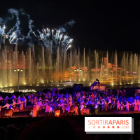 Fontaines et feux d'artifice de La Cinéscénie
