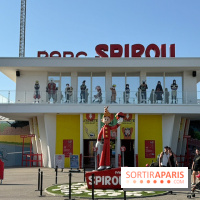 L’entrée du Parc Spirou Provence