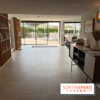 Le hall de l’Hôtel La Plage à La Grande-Motte