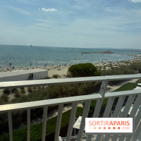 Panorama sur la plage de La Grande-Motte