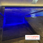 Accès à la piscine du spa