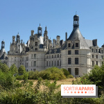 Le château de Chambord vu depuis les jardins