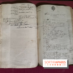 Registre manuscrit ancien