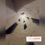 Intérieur de l’escalier à double révolution