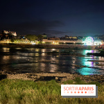 Blois illuminée de nuit