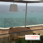 Villa Le Blanc Gran Meliá : terrasse avec vue mer