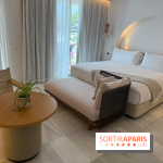 Villa Le Blanc Gran Meliá : chambre avec balcon vue mer
