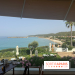 Villa Le Blanc Gran Meliá : petit-déjeuner avec vue sur la baie