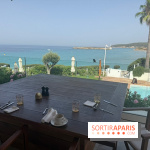 Villa Le Blanc Gran Meliá : terrasse du restaurant avec vue mer