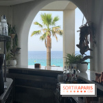 Villa Le Blanc Gran Meliá : bar avec vue sur la Méditerranée