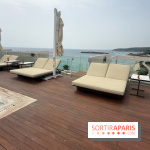 Villa Le Blanc Gran Meliá : bains de soleil du rooftop