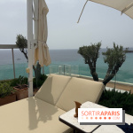 Villa Le Blanc Gran Meliá : bain de soleil avec vue sur la baie