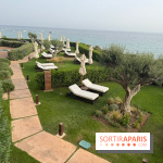 Villa Le Blanc Gran Meliá : jardins en bord de mer
