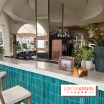 Le Blanc Grand Café : comptoir du bar