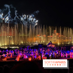 Fontaines et feux d'artifice de La Cinéscénie