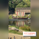 Le drakkar du spectacle Les Vikings