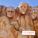 Le monument Naruto de Konoha Land au Parc Spirou