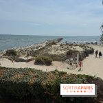 La plage au pied de l’Hôtel La Plage