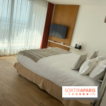 La chambre de la suite vue mer
