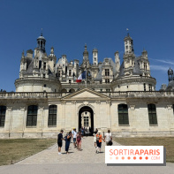 Entrée principale du château de Chambord