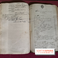 Registre manuscrit ancien