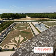 Jardins à la française vus d’en haut
