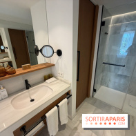 Villa Le Blanc Gran Meliá : salle de bain de la chambre