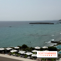 Villa Le Blanc Gran Meliá : vue sur la baie de Santo Tomás