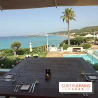 Villa Le Blanc Gran Meliá : restaurant avec vue sur la baie
