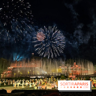La Cinéscénie sous les feux d'artifice