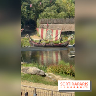 Le drakkar du spectacle Les Vikings