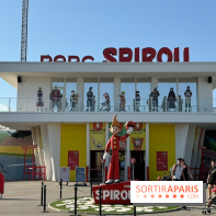 L’entrée du Parc Spirou Provence