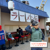 Le restaurant de Konoha Land avec Kakashi