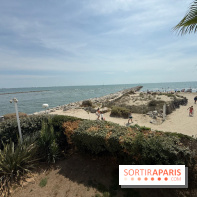 Vue sur la Méditerranée depuis l’Hôtel La Plage