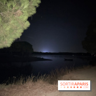 L’étang du Ponant dans la nuit