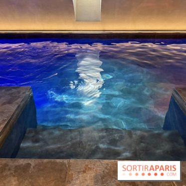 Piscine intérieure du spa de Fleur de Loire