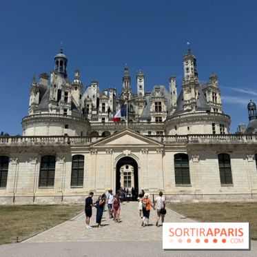 Entrée principale du château de Chambord