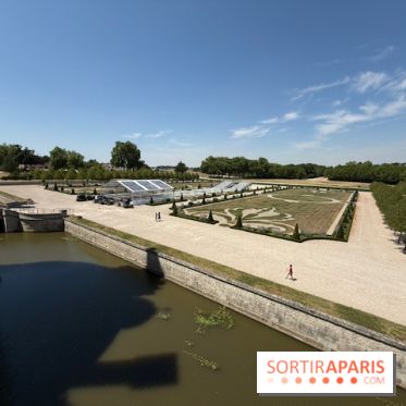 Jardins à la française et douves