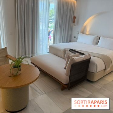 Villa Le Blanc Gran Meliá : chambre avec balcon vue mer