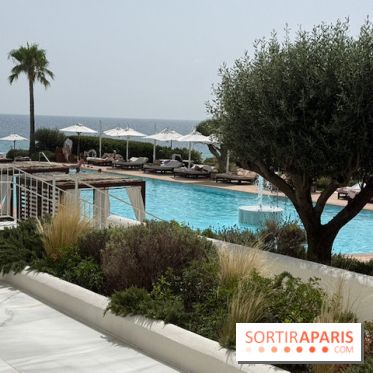 Villa Le Blanc Gran Meliá : piscine principale vue depuis la terrasse