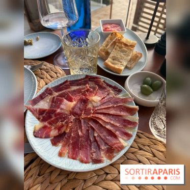 Villa Le Blanc Gran Meliá : jambon ibérique au restaurant Nivi