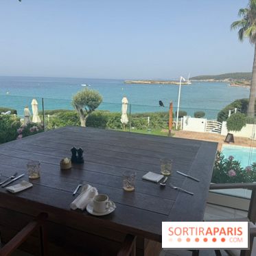 Villa Le Blanc Gran Meliá : terrasse du restaurant avec vue mer