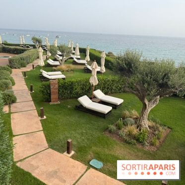 Villa Le Blanc Gran Meliá : jardins en bord de mer