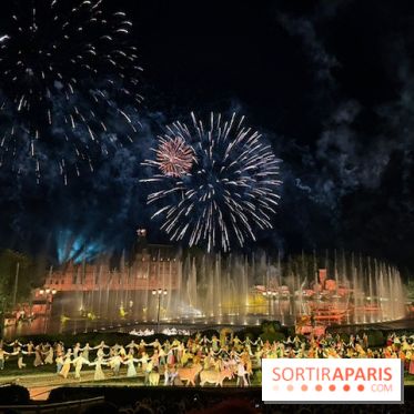 La Cinéscénie sous les feux d'artifice