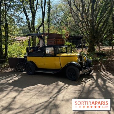 La voiture ancienne du Mime et l'Étoile