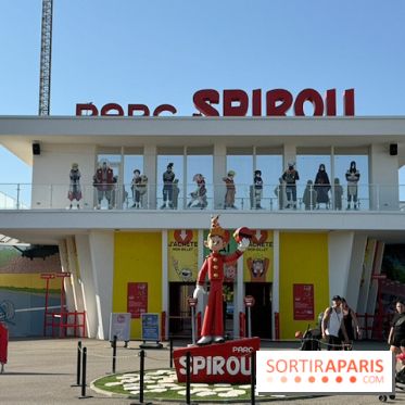 L’entrée du Parc Spirou Provence