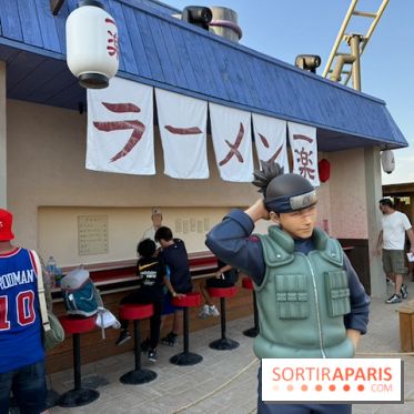 Le restaurant de Konoha Land avec Kakashi