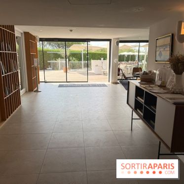 Le hall de l’Hôtel La Plage à La Grande-Motte